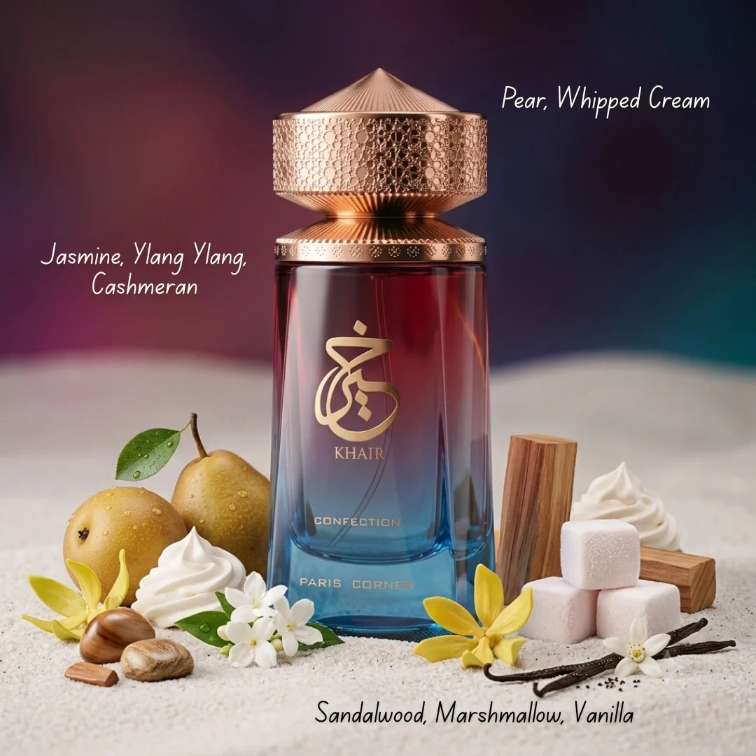 Khair Confection Eau de Parfum Spray 100ml (3.4 oz) by Paris Corner
