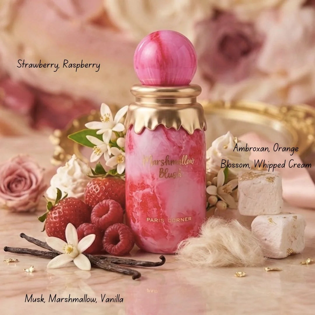 Marshmallow Blush Eau de Parfum Spray 100ml (3.4 oz) by Paris Corner