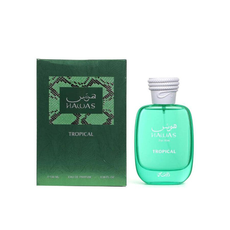 Hawas Tropical Eau de Parfum Spray 100ml (3.4 oz) by Rasasi
