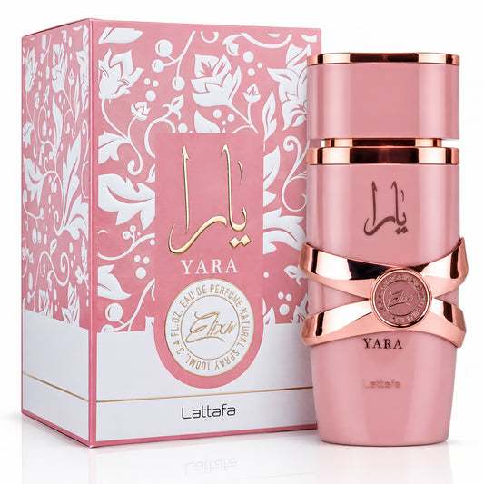 Yara Elixir Eau De Parfum Spray 100ml (3.4 oz) by Lattafa