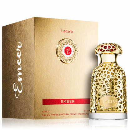Emeer Eau de Parfum Spray 100ml (3.4 oz) by Lattafa