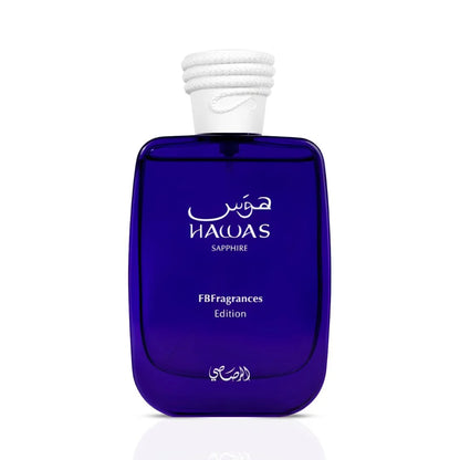 Hawas Sapphire X FBFragrances Edition Eau de Parfum Spray 100ml (3.4 oz) by Rasasi