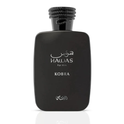 Hawas Kobra Eau de Parfum Spray 100ml (3.4 oz) by Rasasi