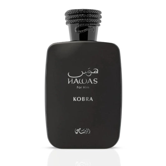 Hawas Kobra Eau de Parfum Spray 100ml (3.4 oz) by Rasasi