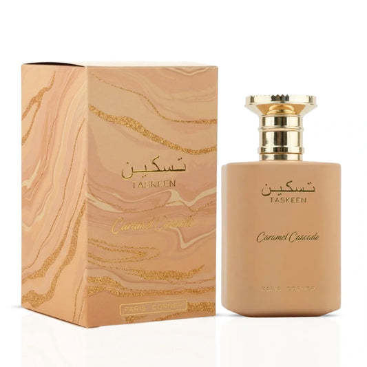 Taskeen Caramel Cascade Eau de Parfum Spray 100ml (3.4 oz) by Paris Corner