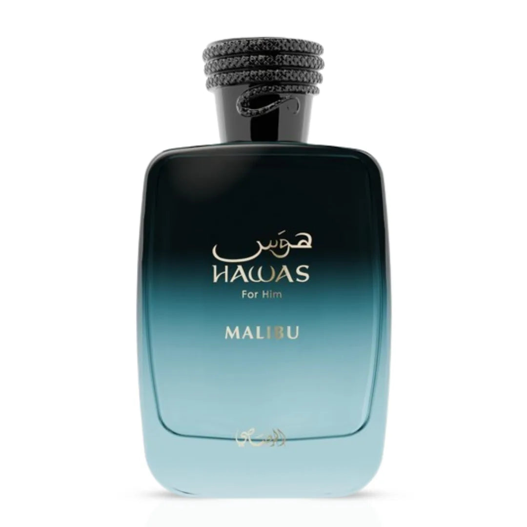 Hawas Malibu Eau de Parfum Spray 100ml (3.4 oz) By Rasasi